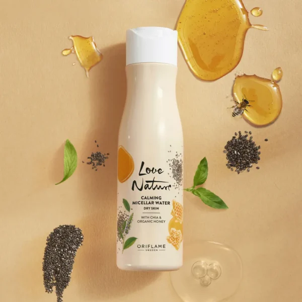 Calming Micellar Water with chia & organic honey