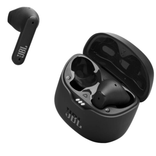 JBL Tune Flex - True Wireless Noise Cancelling Earbuds (Black), Small