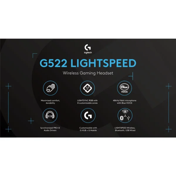 Logitech G522 Lightspeed Wireless Gaming