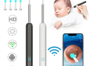 PIGETALE Ear Wax Removal Camera, Earwax Remover Tool with 7 Pcs Ear Set